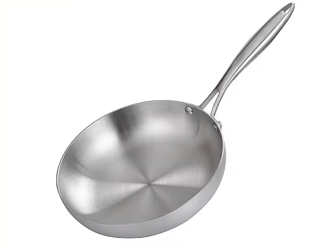 Forval — Poêle inox 304, sans revêtement