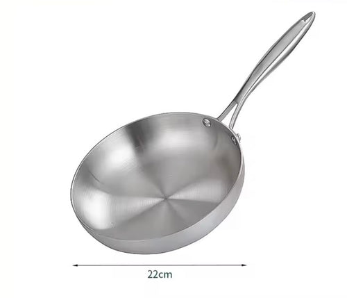 Forval — Poêle inox 304, sans revêtement