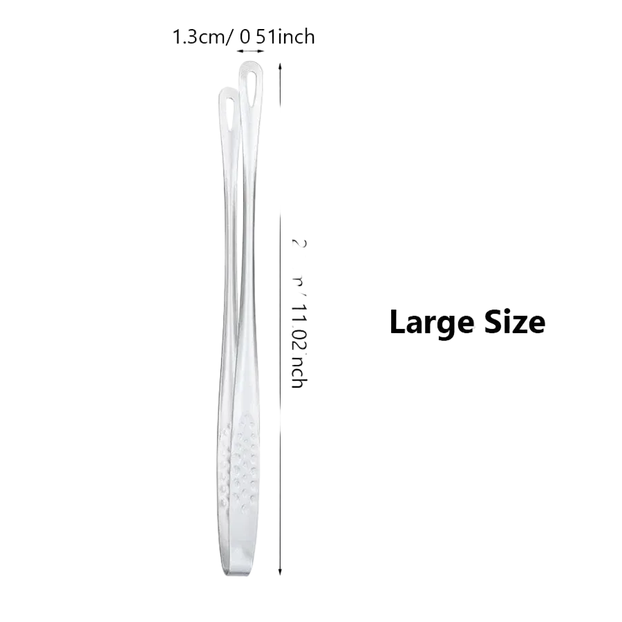 Pince de chef en inox, 28 cm