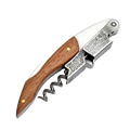 Tire-bouchon limonadier en inox et bois